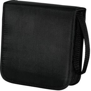 Hama Cd Wallet Nylon 40 Zwart 33831 hama kopen in de aanbieding