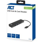 ACT-USB-C-Hub-3x-USB-A-cardreader