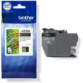 Brother LC-422XLBK inktcartridge 1 stuk(s) Origineel Hoog (XL) rendement Zwart