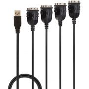 Lindy-42675-seri-le-kabel-Zwart-0-94-m-USB-Type-A-DB-9