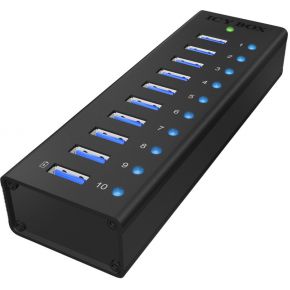 ICY BOX IB-AC6110 10-Port USB 3.0 Hub