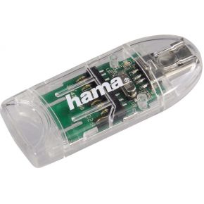 Hama Usb 20 Kaartlezer 8In1 Sdmicrosd Transparant 91092 hama kopen in de aanbieding