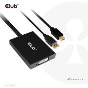 CLUB3D USB Gen1 Type-C/-A to Dual HDMI (4K/30Hz) / VGA (1080/60Hz)