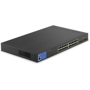 Linksys LGS328PC netwerk- Managed L2 Gigabit Ethernet (10/100/1000) Power over Ethernet (PoE) netwerk switch
