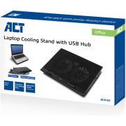ACT-Laptopstandaard-met-ventilator-hoogte-verstelbaar-in-2-standen-4-poorts-hub