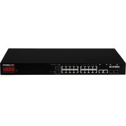 Edimax GS-5216PLC netwerk- Gigabit Ethernet (10/100/1000) Power over Ethernet (PoE) Zwart netwerk switch
