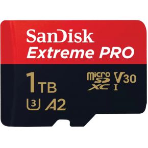 SanDisk Extreme PRO 1TB MicroSDXC Geheugenkaart