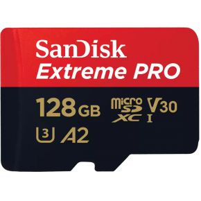SanDisk Extreme PRO 128GB MicroSDXC Geheugenkaart