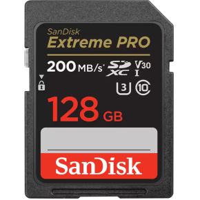 SanDisk Extreme PRO 128GB SDXC Geheugenkaart