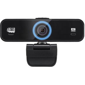 Adesso CyberTrack K4 webcam 8 MP 3840 x 2160 Pixels USB 2.0 Zwart