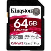 Kingston Technology Canvas React Plus 64 GB SD UHS-II Klasse 10