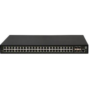 LevelOne GTL-5291 netwerk- Managed L3 Gigabit Ethernet (10/100/1000) 1U Zwart netwerk switch