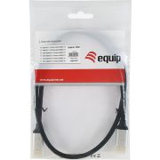 Equip-119265-DisplayPort-kabel-5-m-Aluminium-Zwart