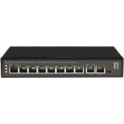 LevelOne FGP-1031 netwerk- Unmanaged Gigabit Ethernet (10/100/1000) Power over Ethernet (PoE) netwerk switch