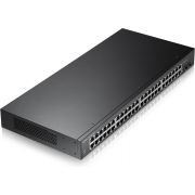 Zyxel-GS1900-48HP-Managed-L2-Gigabit-Ethernet-10-100-1000-Power-over-Ethernet-PoE-Zwart-netwerk-switch