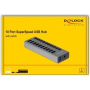 Delock-63670-externe-5-Gbps-USB-hub-met-10-poorten-schakelaar