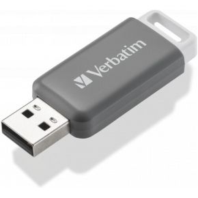 Verbatim DataBar 128GB USB Stick - Grijs
