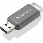 Verbatim DataBar 128GB USB Stick - Grijs