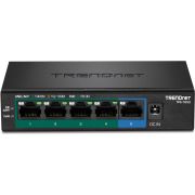 Trendnet-TPE-TG52-netwerk-Unmanaged-Gigabit-Ethernet-10-100-1000-Power-over-Ethernet-PoE-netwerk-switch