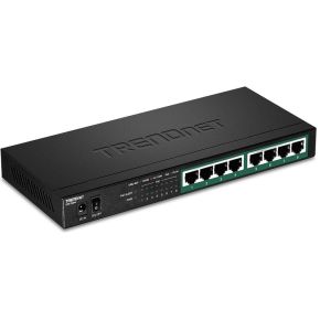 Trendnet TPE-TG84 netwerk- Unmanaged Gigabit Ethernet (10/100/1000) Power over Ethernet (PoE) netwerk switch