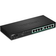 Trendnet-TPE-TG84-netwerk-Unmanaged-Gigabit-Ethernet-10-100-1000-Power-over-Ethernet-PoE-netwerk-switch