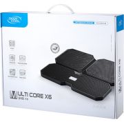 DeepCool-MULTI-CORE-X6-notebook-cooling-pad-1300-RPM-Zwart