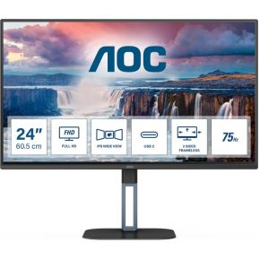AOC Value-line 24V5CE/BK 24" Full HD USB-C IPS monitor