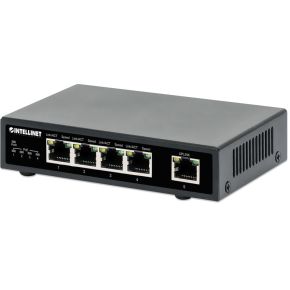 Intellinet 561839 netwerk- Power over Ethernet (PoE) Zwart netwerk switch
