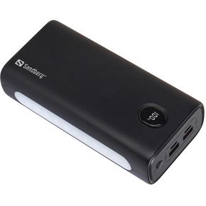 Sandberg Powerbank USB-C PD 20W 30000 Lithium-Ion (Li-Ion) 30000 mAh Zwart