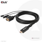 CLUB3D HDMI to VGA Cable M/M 2m/6.56ft 28AWG