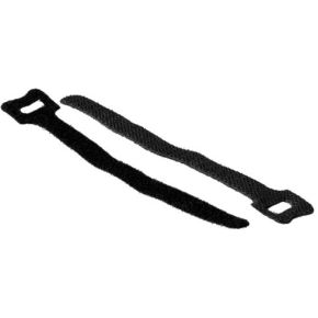 ACT CT4004 Klittenband Tie Wraps | Kabelbinders 12/150 mm | 20 stuks | Zwart