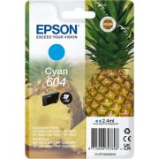 Epson 604 2.4ml Cyaan inktcartridge