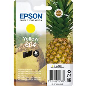 Epson 604 inktcartridge 1 stuk(s) Origineel Normaal rendement Geel