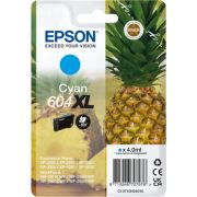 Epson 604XL 4.0ml Cyaan inktcartridge