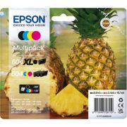 Epson 604XL Multipack Zwart, Cyaan, Magenta, Gele inktcartridge