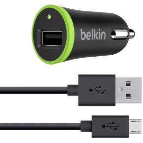 Belkin Autolader 1 A Incl 09 M Micro Usb F8M711Bt04 Blk belkin kopen in de aanbieding
