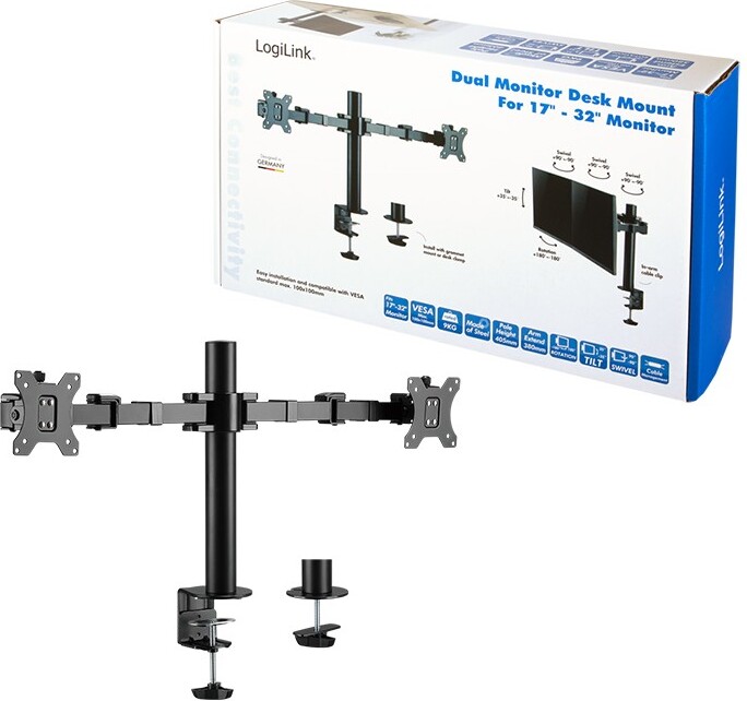Logilink Bp0108 Soporte De Mesa Para Pantalla Plana 81,3 Cm (32) Negro