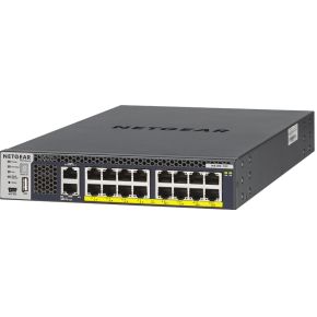 NETGEAR M4300-16X Managed L3 10G Ethernet (100/1000/10000) Power over Ethernet (PoE) 1U Zwart met grote korting