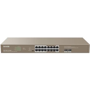 Tenda TEG1118P-16-250W netwerk-switch Unmanaged Gigabit Ethernet (10/100/1000) Power over Ethernet (