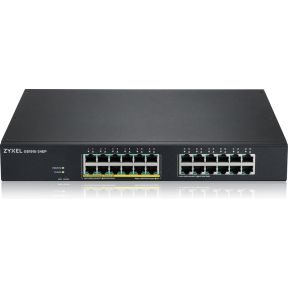 Zyxel GS1915-24EP Managed L2 Gigabit Ethernet (10/100/1000) Power over Ethernet (PoE) 1U Zwart