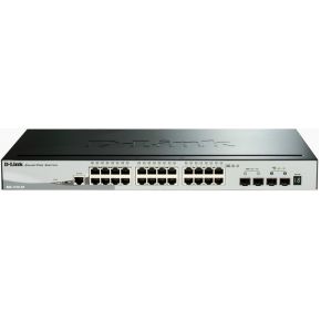 D-Link DGS-1510 Managed L3 Gigabit Ethernet (10/100/1000) Zwart