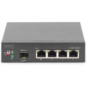 Digitus-DN-80120-netwerk-Unmanaged-Gigabit-Ethernet-10-100-1000-Zwart-netwerk-switch
