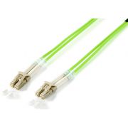 Equip 255719 Glasvezel kabel 0,5 m LC OM5 Groen