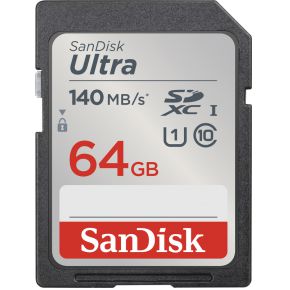 SanDisk Ultra 64GB SDXC Geheugenkaart