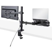 StarTech-com-A2-LAPTOP-DESK-MOUNT-flat-panel-bureau-steun-86-4-cm-34-Klem-Zwart