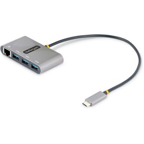 Startech StarTech.com HB30C3A1GEA2 interface hub USB 3.2 Gen 1 (3.1 Gen 1) Type-C 5000 Mbit/s Grijs