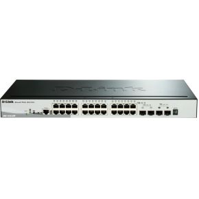 D-Link DGS-1510-28P netwerk- Managed L3 Gigabit Ethernet (10/100/1000) Power over Ethernet (Po netwerk switch