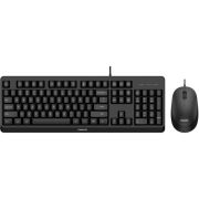 Philips SPT6207BL/00 Desktopset - Zwart toetsenbord en muis
