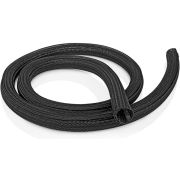 Nedis Kabelmanagement | Sleeve | 2.00 m | 1 Stuks | Maximale kabeldikte: 30 mm | Nylon | Zwart