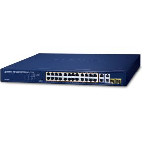 PLANET 24-Port 10/100/1000T 802.3at Unmanaged Gigabit Ethernet (10/100/1000) Power over Ethernet (Po